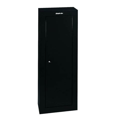 stack on gcb 908 steel 8 gun security cabinet black|stack on firearm storage cabinet.